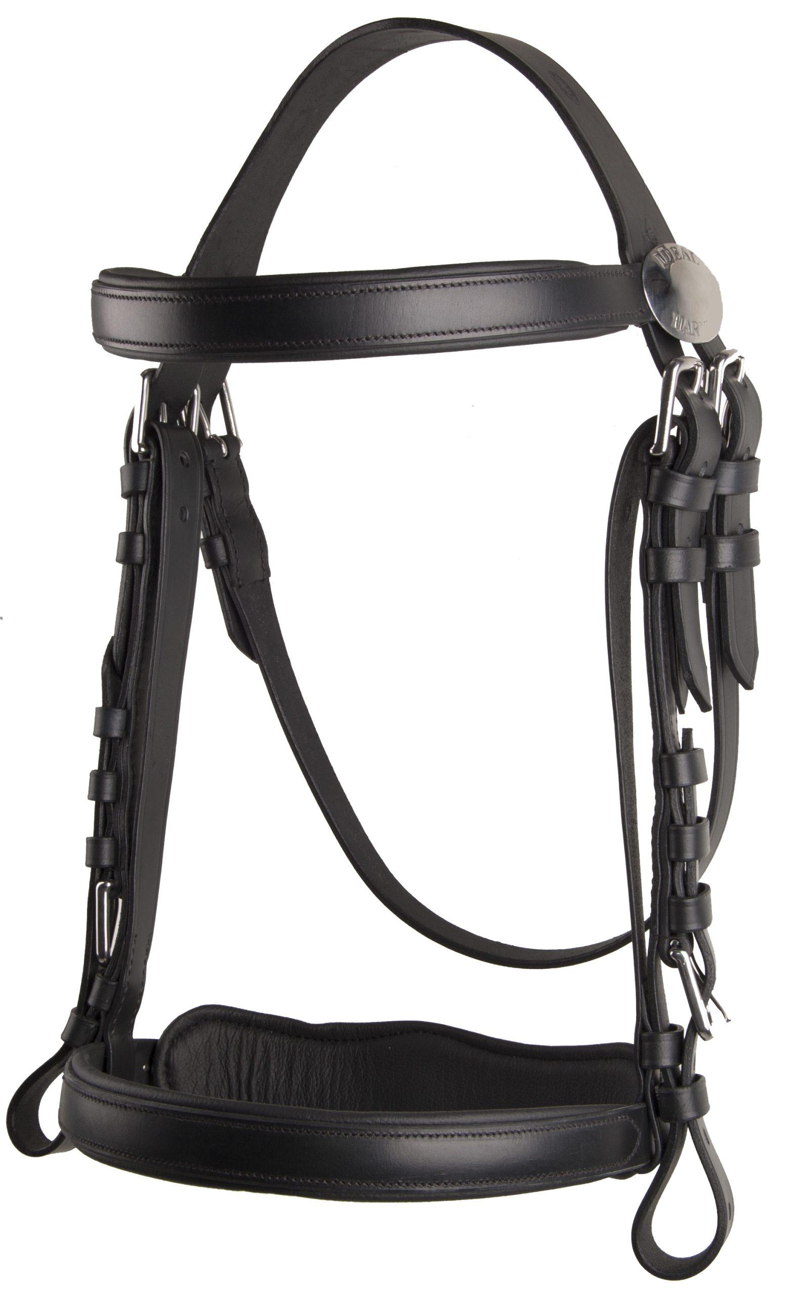 hoofdstel trekpaard leer ideal equestrian