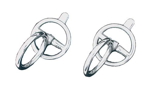 nekriemogen/leidselgeleider los; 1 full, 1 pony