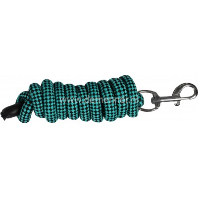 halstertouw met leer