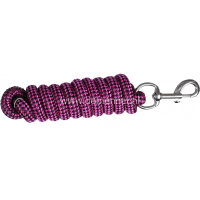 halstertouw met leer