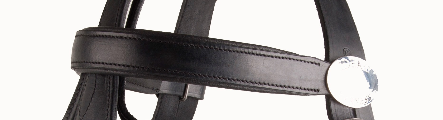 Browband Leather with chain-1249