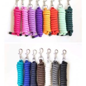 Halstertouw luxe 2 meter in diverse kleuren