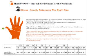 glove size