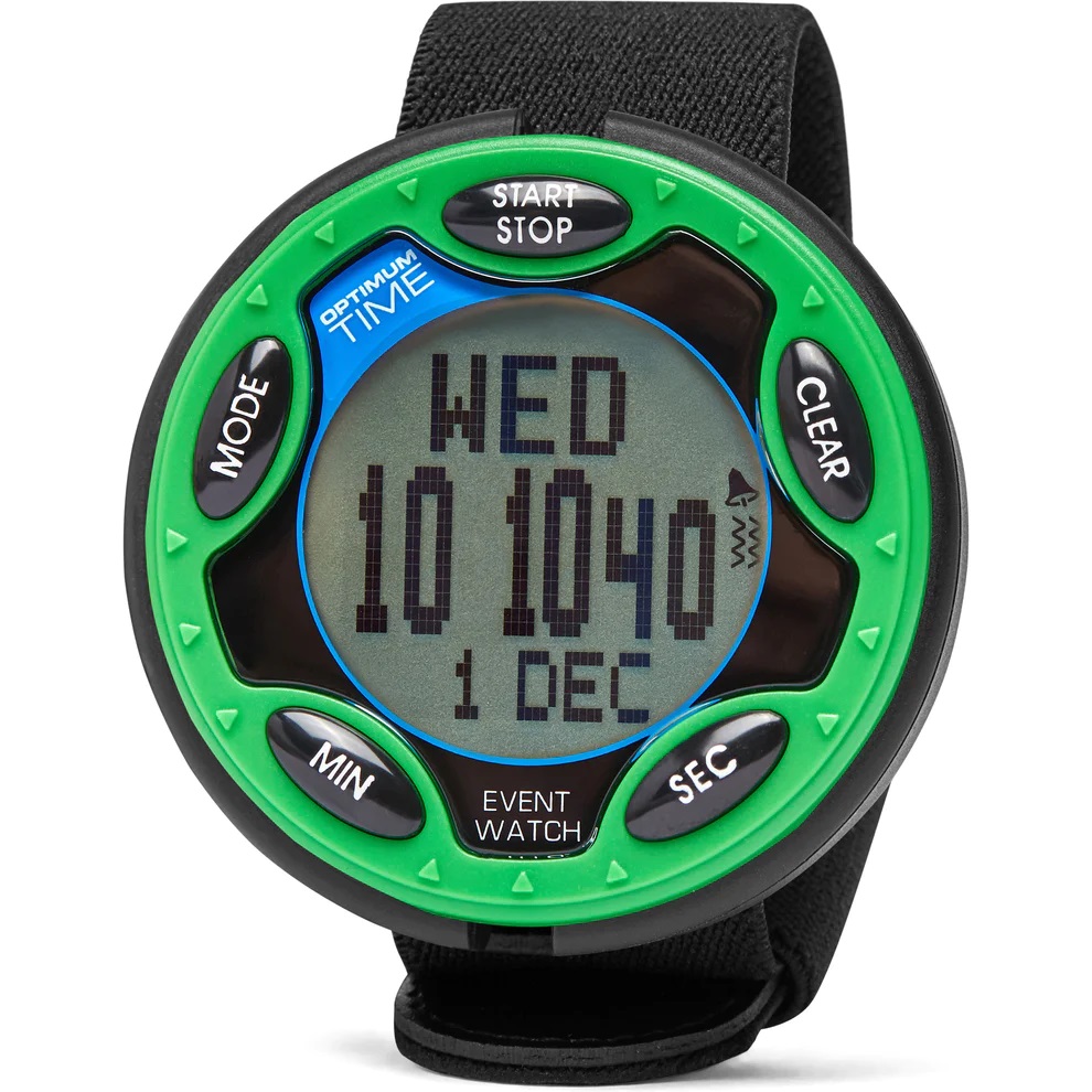 Stopwatch Ultimate Event Green Rechargeable De Menner