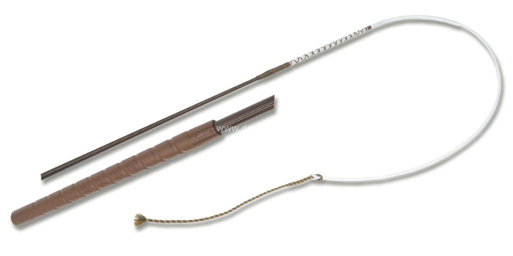 lichtgewicht fiberglas dressuurzweep zwart