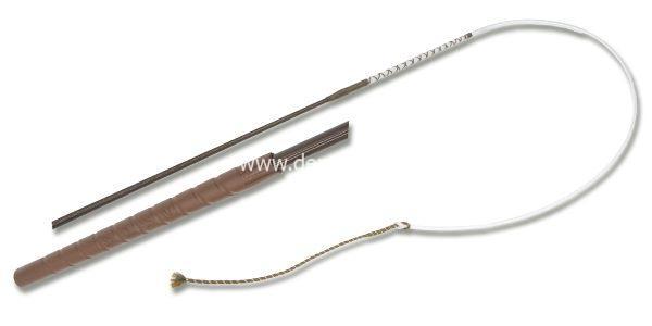 lichtgewicht fiberglas dressuurzweep zwart