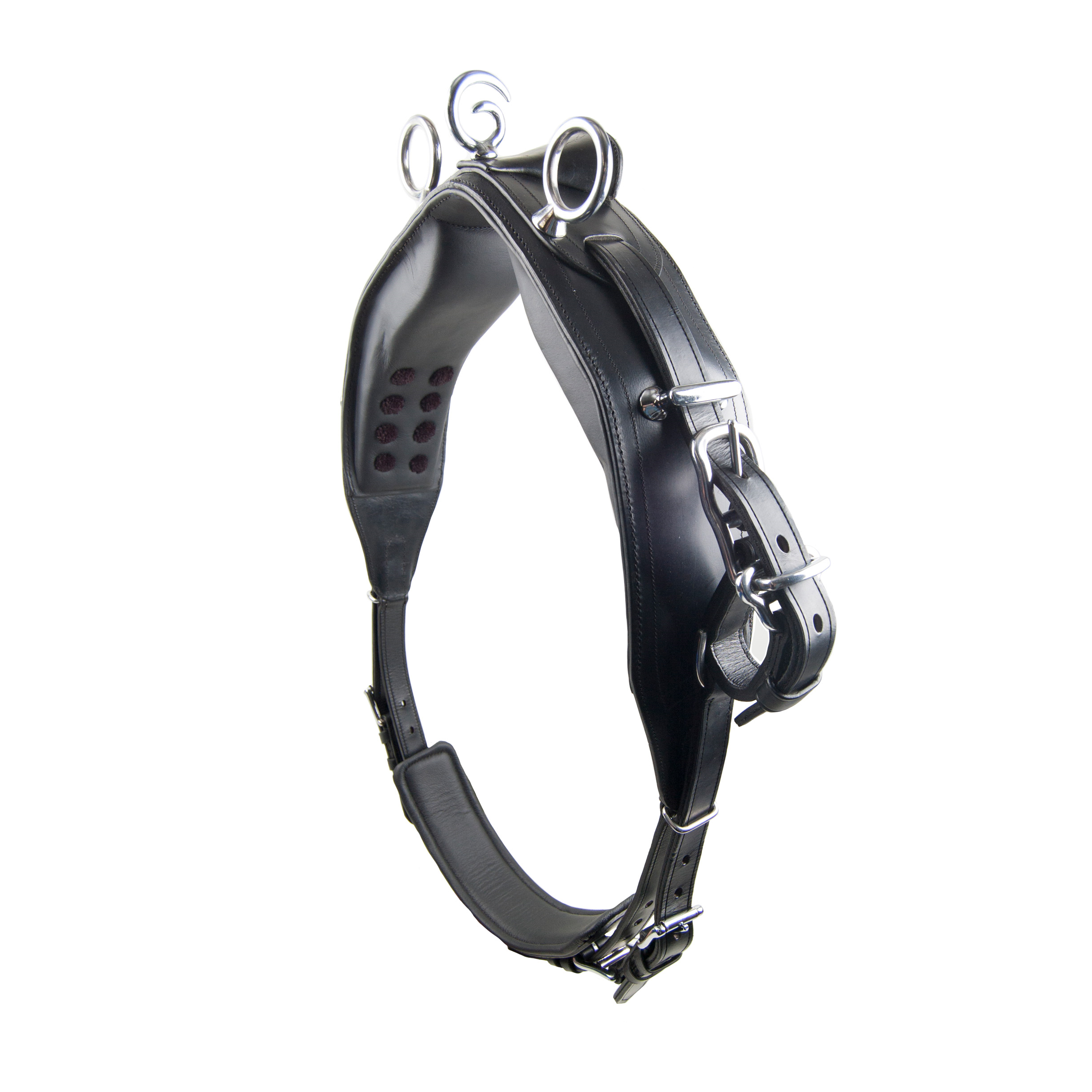 schoftje xfull / trekpaard leer enkelspan ideal equestrian